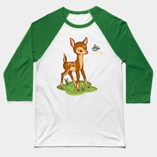 Fawn Baseball T-Shirt